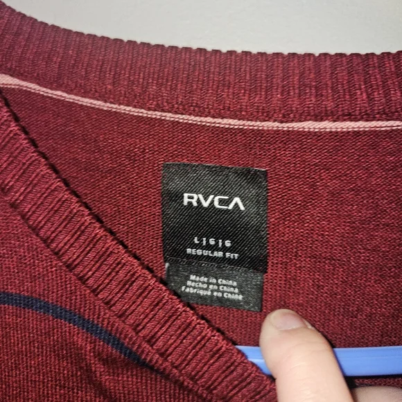 Mens Rvca Sweater - Picture 3 of 4
